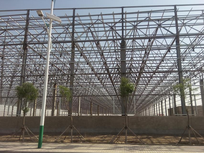 驻马店汽车工业厂房网架